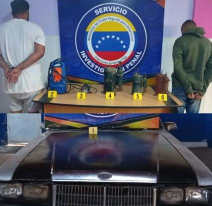 Detenido hurto