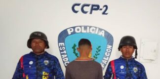Irrumpía en una embarcación en La Vela, destrozó las instalaciones y cayó directo a la policía