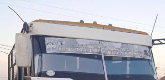 Delincuentes dispararon dentro del transporte público en la ruta Punto Fijo – Punta Cardón