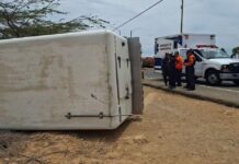 Distracción al volante deja un lesionado en la intercomunal Alí Primera