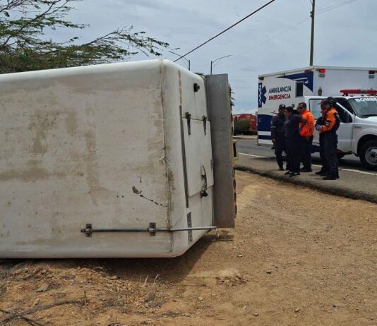 Distracción al volante deja un lesionado en la intercomunal Alí Primera