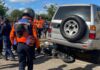 Joven resultó lesionado en colisión entre moto y carro en la avenida Tirso Salaverría de Coro