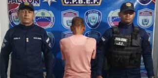 Polifalcón captura a hombre que por violencia de género en Mirimire