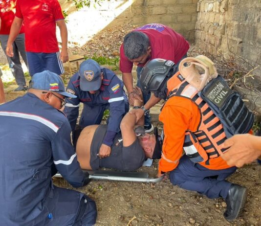 Cayó desde cinco metros de altura tras subirse a una mata de mamón en el centro de Punto Fijo
