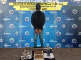 Cayó con casi un kilo de marihuana en Banco Obrero