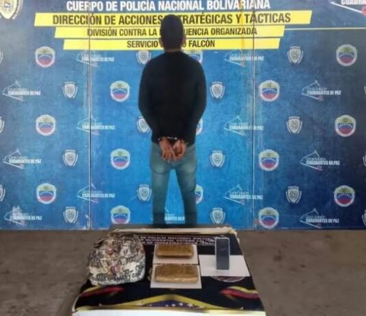 Cayó con casi un kilo de marihuana en Banco Obrero
