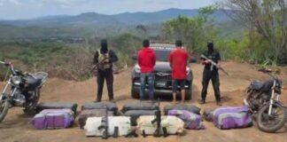 CPNB incauta 300 kilos de marihuana y armas de guerra