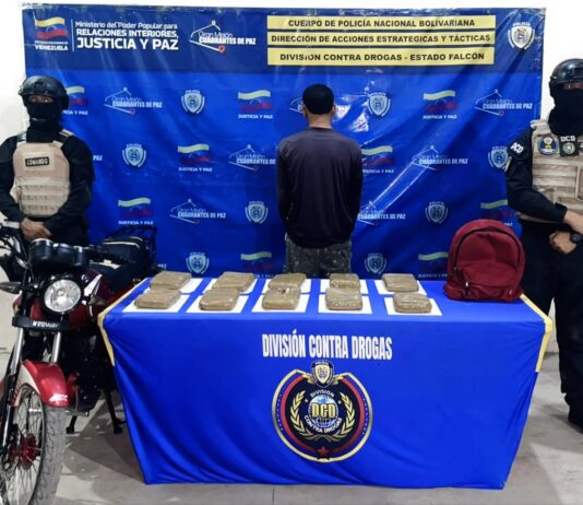 Incautan cinco kilos de marihuana en Las Cumaraguas