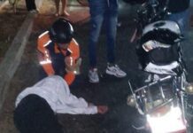Motorizado sufre severo traumatismo tras aparatoso deslizamiento de moto en Punto Fijo