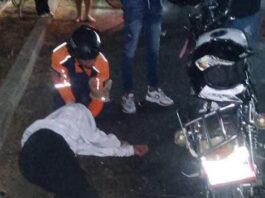 Motorizado sufre severo traumatismo tras aparatoso deslizamiento de moto en Punto Fijo