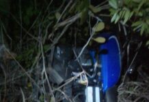 Motorizado en estado de ebriedad sufre accidente en la recta de Chichiriviche