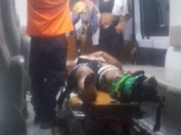 Mujer sufrió deslizamiento de moto la madrugada de hoy domingo en El Hato