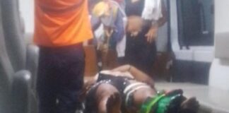 Mujer sufrió deslizamiento de moto la madrugada de hoy domingo en El Hato