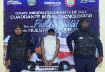 Sujeto cayó con municiones de guerra ocultas en sus partes íntimas en Coro