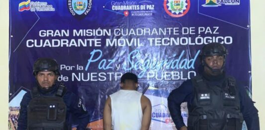 Sujeto cayó con municiones de guerra ocultas en sus partes íntimas en Coro