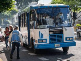 Pasaje urbano aumenta a 190 bolívares a partir de hoy 1 de agosto