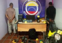 ¡Golpe al hampa! El Sipef atrapa a los implicados en el hurto a la Sala de Autogobierno del sector Andrés Eloy Blanco