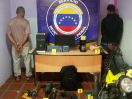 ¡Golpe al hampa! El Sipef atrapa a los implicados en el hurto a la Sala de Autogobierno del sector Andrés Eloy Blanco