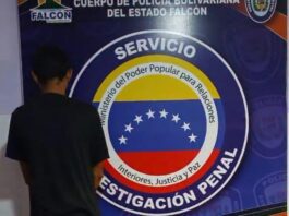 Requerido por la justicia:Cae en el centro de Punto Fijo un joven tras intentar evadir a la policía