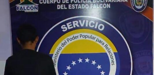 Requerido por la justicia:Cae en el centro de Punto Fijo un joven tras intentar evadir a la policía