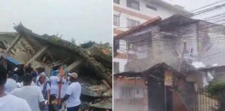 Vídeo| Así está la ‘zona cero’ del poderoso terremoto que sacudió a Colombia