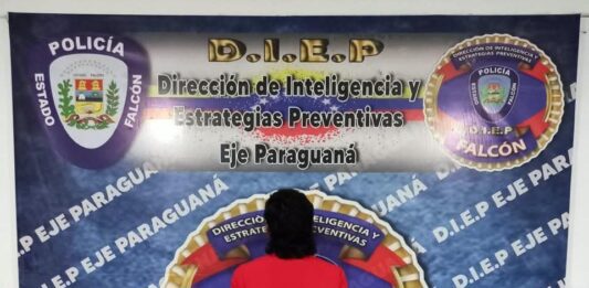 Diep detuvo a sujeto solicitado por violencia física en Punto Fijo