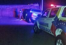 Gandola cargada de cemento se queda sin frenos y vuelca en la Moron- Coro