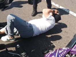 Motorizado termina fracturado tras choque por alcance en la Intercomunal Alí Primera