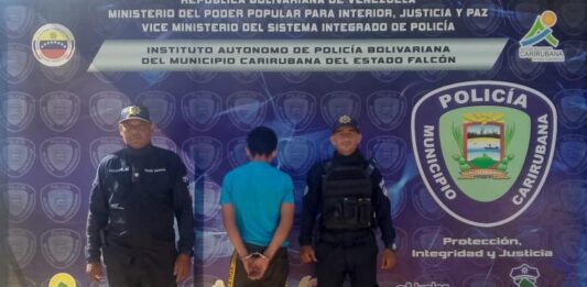 Capturado en Punto Fijo tras ser sorprendido intentado abusar de su hijastra de ocho años