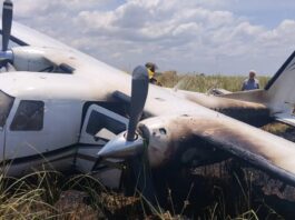 Siete personas sobreviven tras precipitarse e incendiarse una aeronave procedente de Canaima