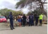 En sector El Tanquesito de Pueblo Nuevo cerraron la vía principal para exigir agua