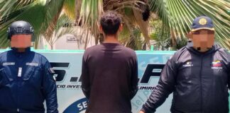 Mecánico fue aprehendido en el sector San José por daños a la propiedad