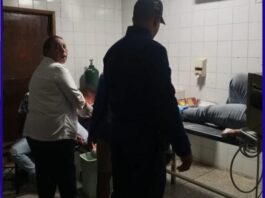 Dos lesionados por deslizamiento de moto en el sector Chimpire de Píritu
