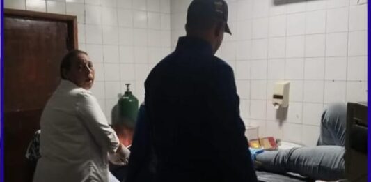 Dos lesionados por deslizamiento de moto en el sector Chimpire de Píritu