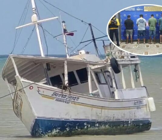 Incautan diez panelas de marihuana y retienen embarcación con cuatro tripulantes en costas de Paraguaná