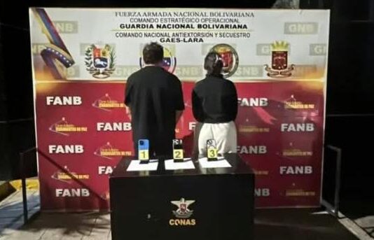Detienen a empresario paraguanero y a su esposa por presunto tráfico de material estratégico