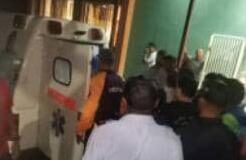 Dos hombres resultaron lesionados tras la caída de un poste en Píritu