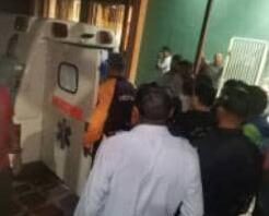Dos hombres resultaron lesionados tras la caída de un poste en Píritu