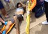 Colisión entre motos deja un adolescente herido frente a la urbanización Sol de Coro