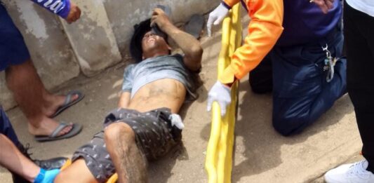 Colisión entre motos deja un adolescente herido frente a la urbanización Sol de Coro