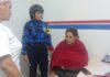 Lesionada mujer tras perder el control de la moto en la vía Pueblo Nuevo–Santa Cruz