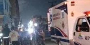 Violenta colisión entre motos deja tres lesionados la madrugada de hoy lunes en Baraived