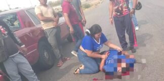 Mototaxista resulta lesionado tras impacto vehicular en la avenida Chema Saher de Coro