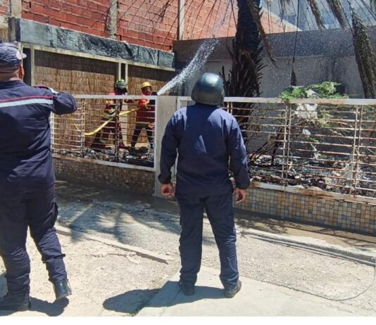 Controlado conato de incendio en el sector Caja de Agua de Punto Fijo