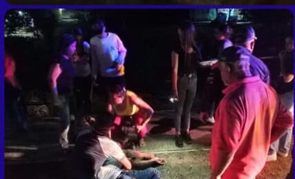 Tres personas resultan lesionadas tras deslizar en moto en la carretera Morón-Coro