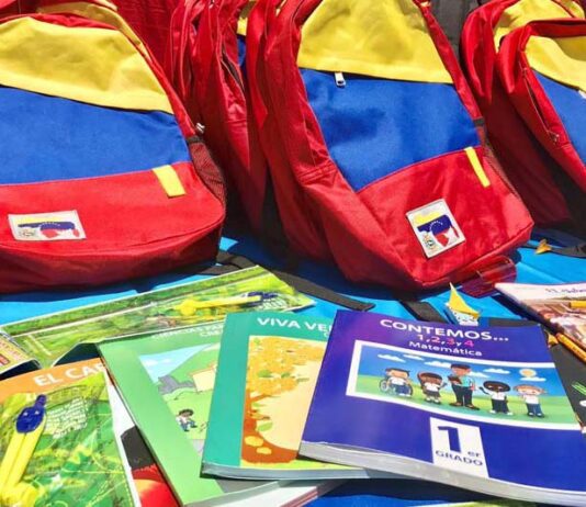 Más de un millón de niños recibirán morrales escolares
