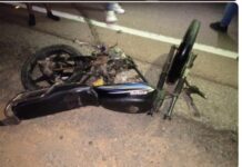 Muere motorizado durante accidente en Los Taques