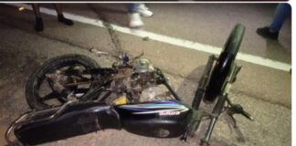 Muere motorizado durante accidente en Los Taques
