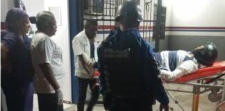 Caucho espichado causó deslizamiento de motorizado en Boca de Aroa