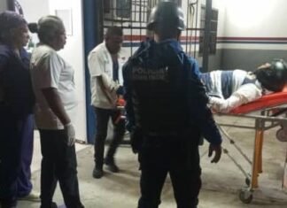 Caucho espichado causó deslizamiento de motorizado en Boca de Aroa